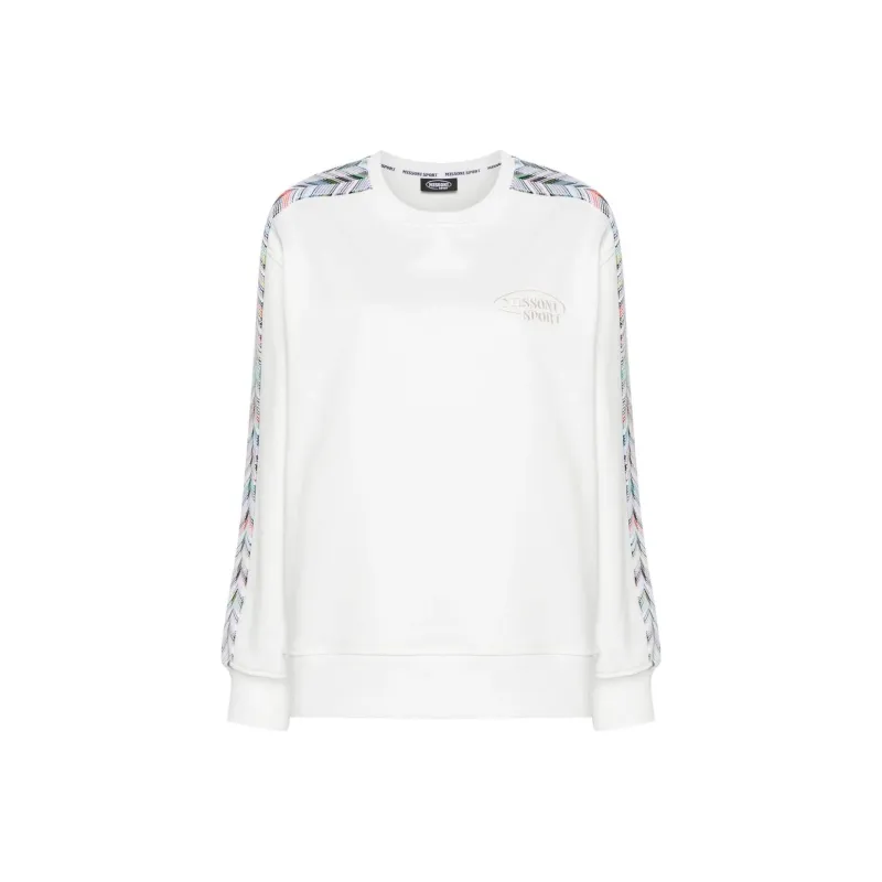 MISSONI Zigzag-woven-panel Sweatshirt-0