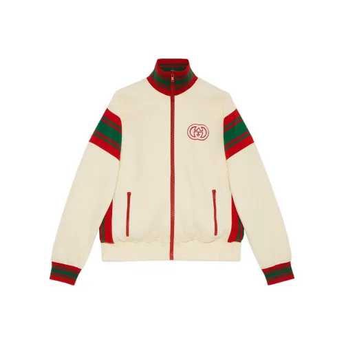 GUCCI Interlocking G Zip Up Track Jacket