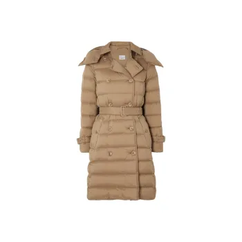 Burberry FW22 Down Jacket Coat Women's Khaki