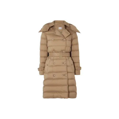 Burberry FW22 Down Jacket Coat Women's Khaki