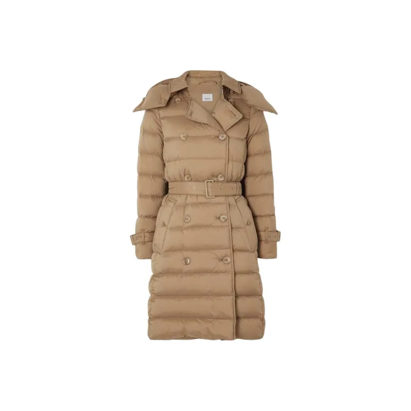 Burberry FW22 Down Jacket Coat Women's Khaki-0