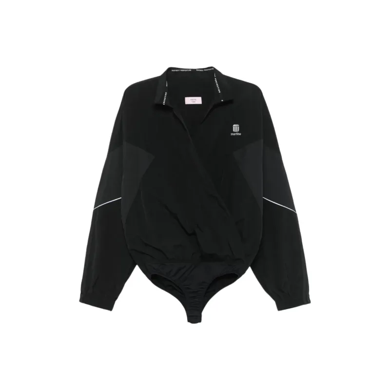Martine Rose Wrap Sports Bodysuit-0