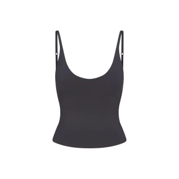 SKIMS SS25 SMOOTH LAYERS SCOOP NECK CAMI Camisole Women's GRAPHITE/Graphite