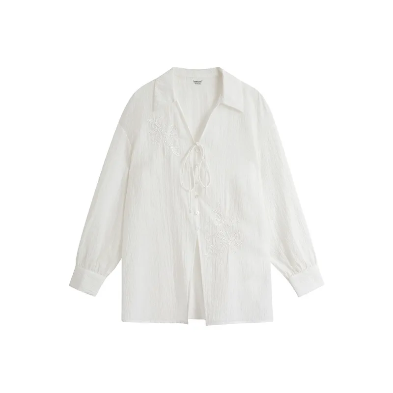 Inman Shirts Women's White-0