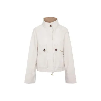 BARBOUR Crowdon Showerproof Jacket Jackets Coats Women's White