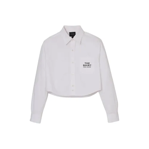 MARC JACOBS Logo Embroidered Long Sleeved Shirt