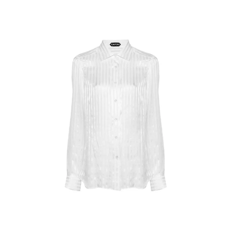 TOM FORD SS24 Shirt Women's White-0