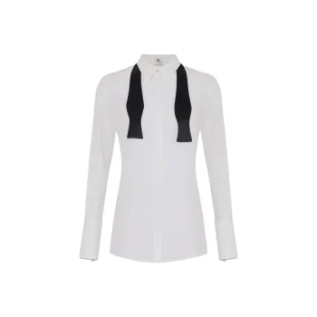 Elisabetta Franchi Bow Tie Shirt