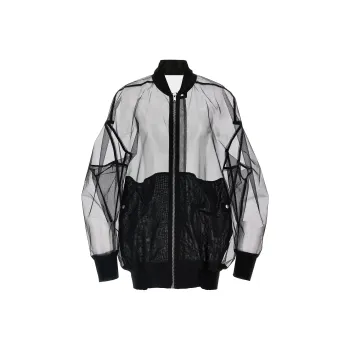 RICK OWENS Jumbo Flight Bomber Jacket