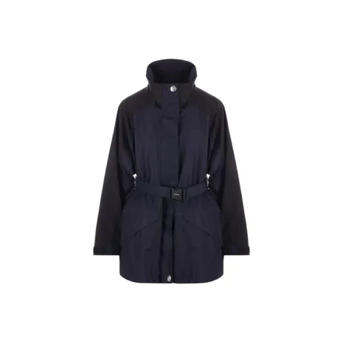 PRADA Jackets Coats Women's Dark Blue