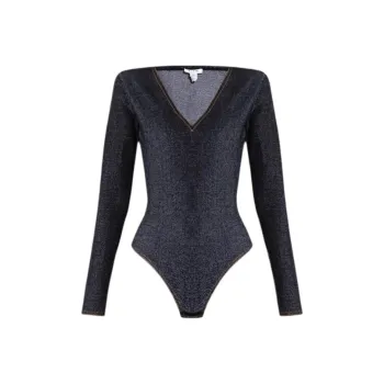 Alaia Stretch Denim Bodysuit