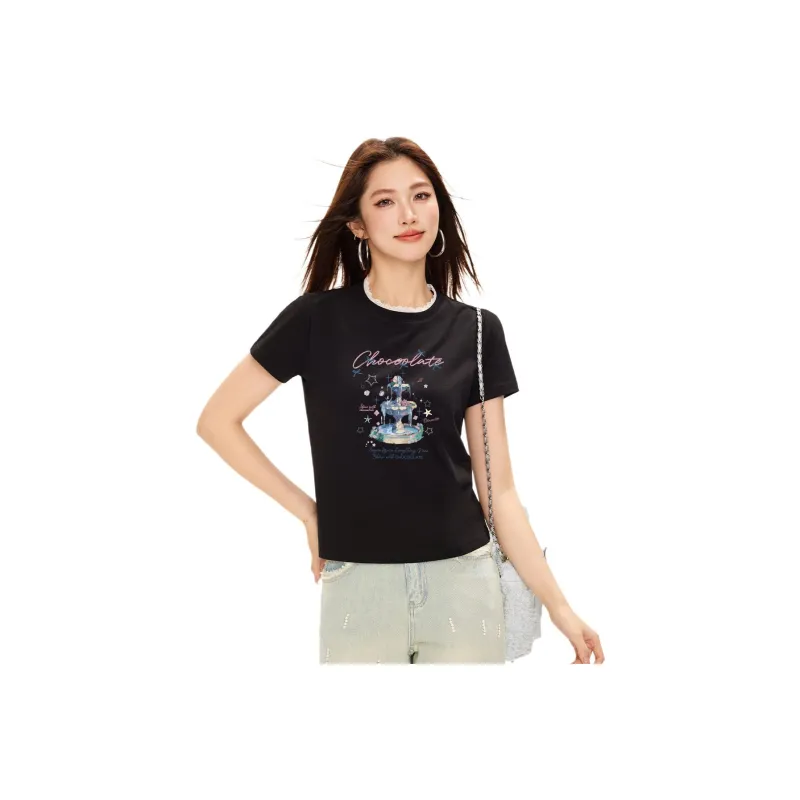  CHOCOOLATE T Shirts Women's-0