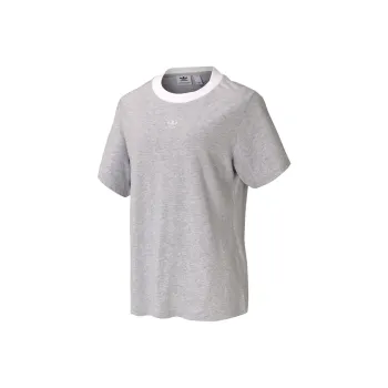 Adidas Originals Regular T Shirt Women's Light Heather Gray/White