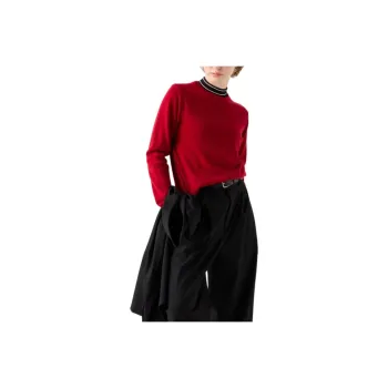 UNIQLO Cashmere Sweater Women's Coral Red