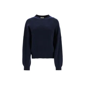 KHAITE Crewneck Drop Shoulder Jumper