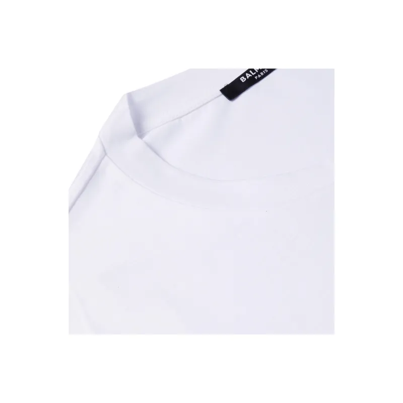 BALMAIN T-Shirts Unisex White-3
