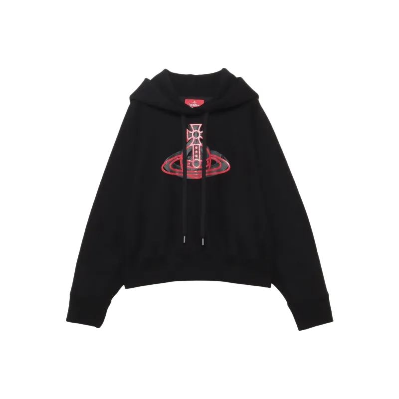 Vivienne Westwood Linen Organic Organic Hair Dye Sweatshirt Women's Black-0
