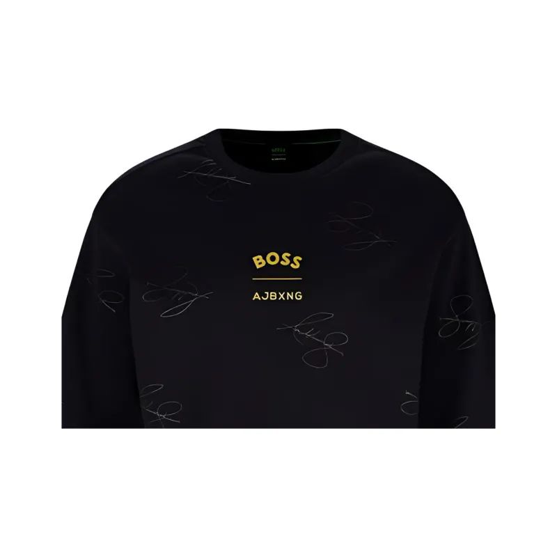 HUGO BOSS T Shirts Men Black-4
