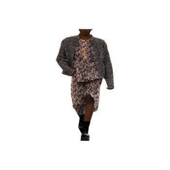 CHANEL 23 Spring Summer New Arrivals Jackets & Coats Women's Black
