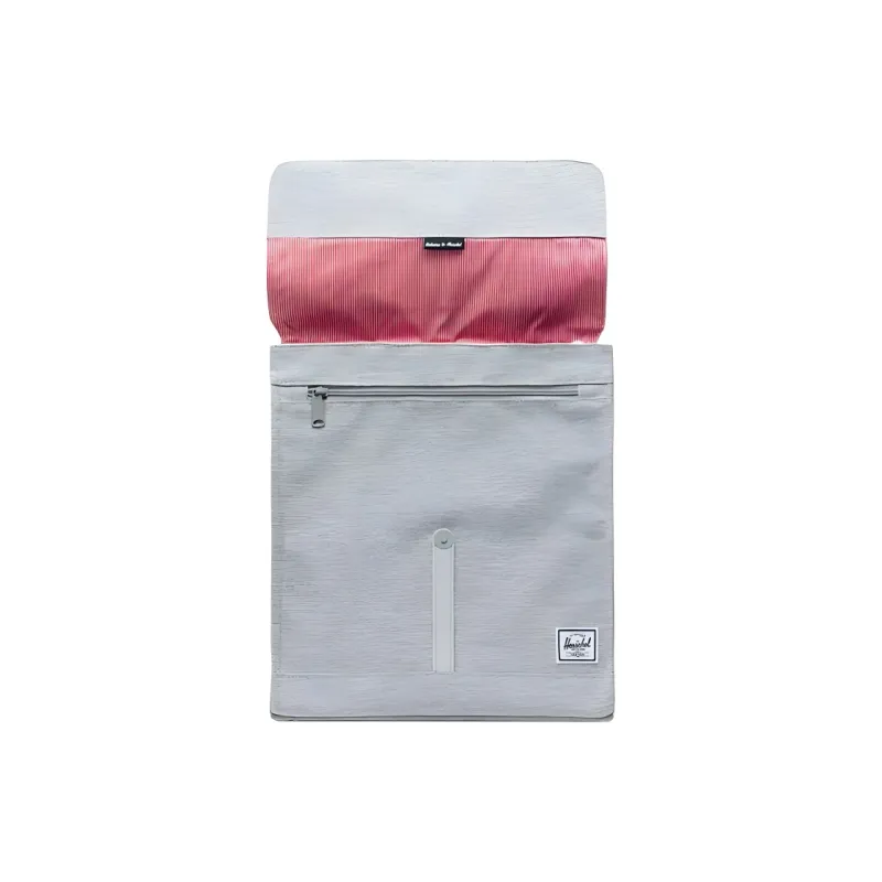 Herschel Polyester Backpack Medium Size Unisex Light Heather Gray-1
