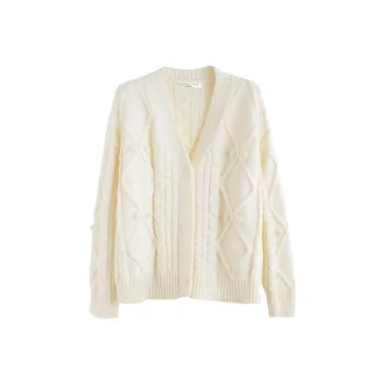Tonlion Knitwear Women's Beige Apricot