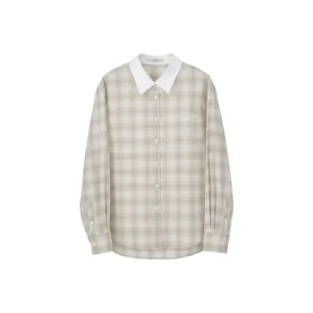 Fstudio Spring Korean Sweet Style 100% Cotton Top Shirt Women's