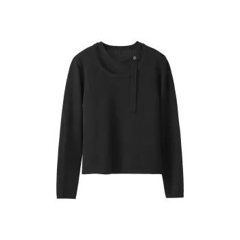 Fstudio Korean Style 100% Wool Zodiac Year Sweater Knitwear Women's