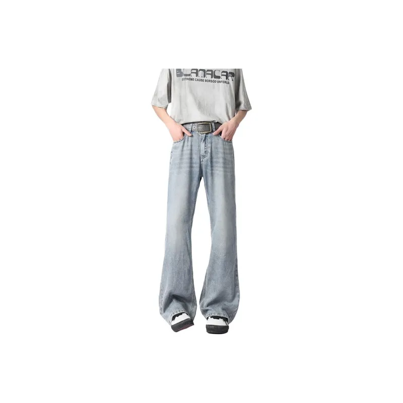 WELTER EXPERIMENT Jeans Unisex Ice Point Blue-5
