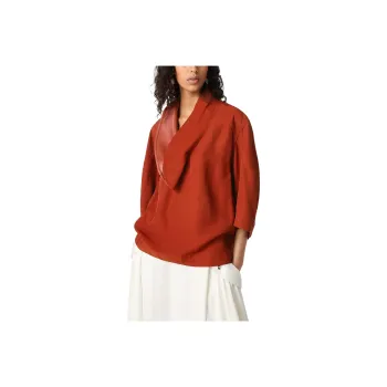 Bottega Veneta SS25 Shirt Women's Red Copper