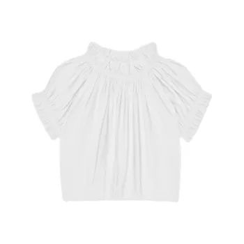 SIMONE ROCHA Gathered Ruffle Top