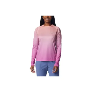 Columbia PFG Super Tidal Tee Shirt Women's Light Purple
