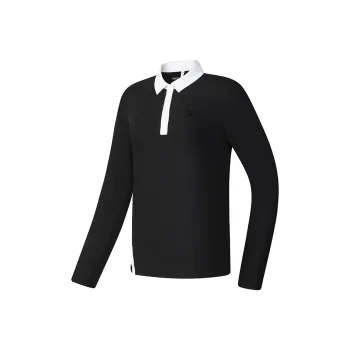 FILA Golf Series Polo Shirt Women's Pitch Black