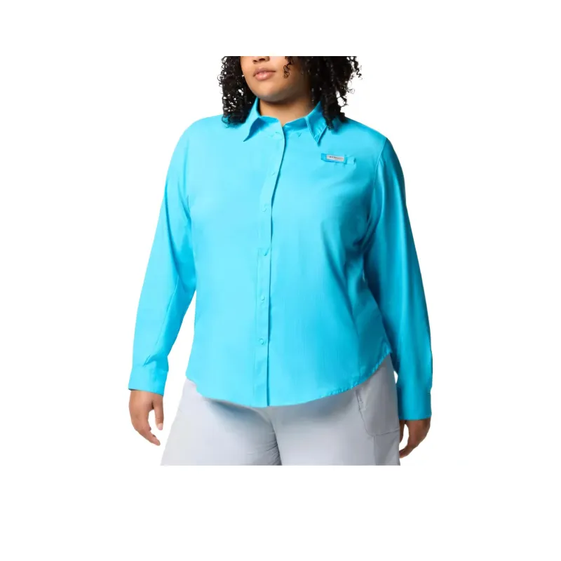 Columbia PFG Tamiami Shirt Women's Ring Reef Color-0
