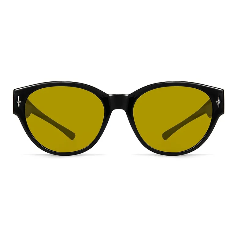MK MINGKU TR/Memory Plastic Round Sunglasses Unisex-6