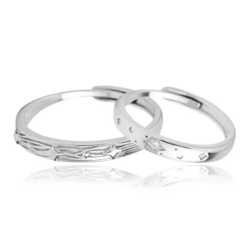 FOREVER MELODY 925 Sterling Silver Rings Unisex