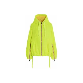 KHRISJOY Chris Tweed Zip-Up Windbreaker Jacket
