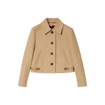 GUCCI SS25 Jackets Coats Women's Khaki