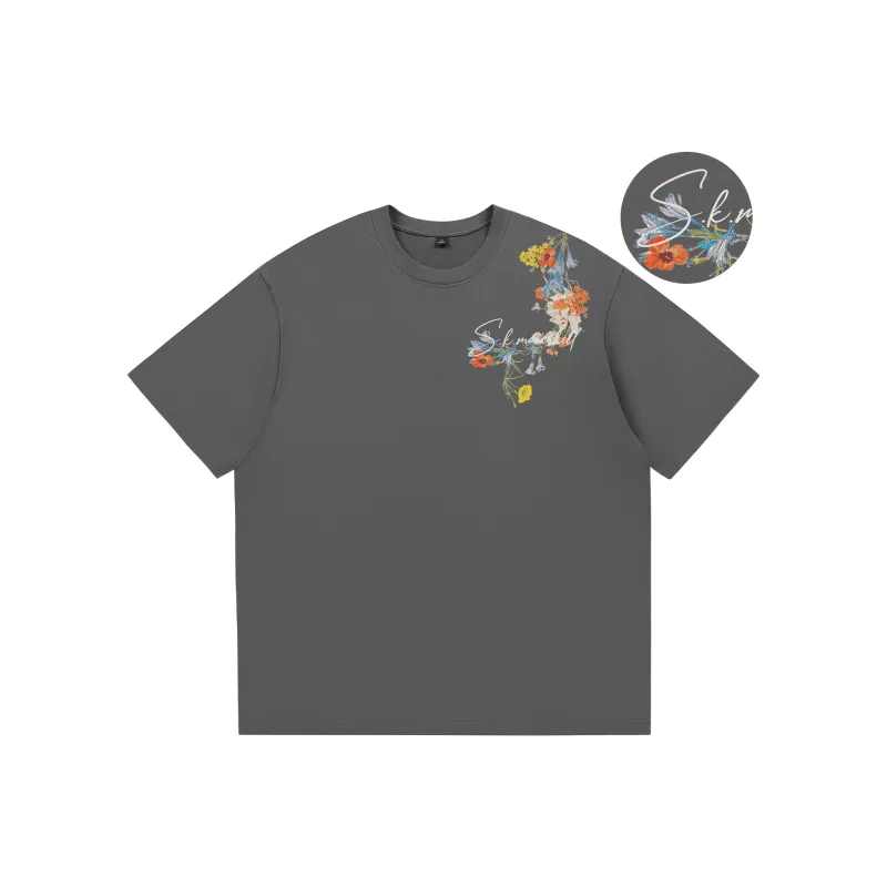 S.k. Manor Hill Short Sleeved T Shirts Unisex-15