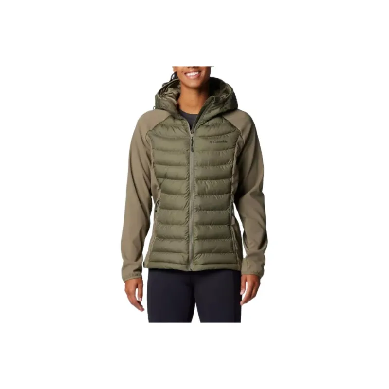 Columbia Powder Lite 2Omni-Heat Thermarator Jacket Women's Stone Green-0