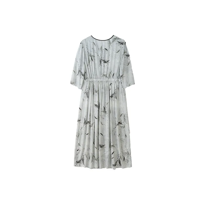 Kele Coco Short Sleeved Dress Women's Asphalt Gray-1