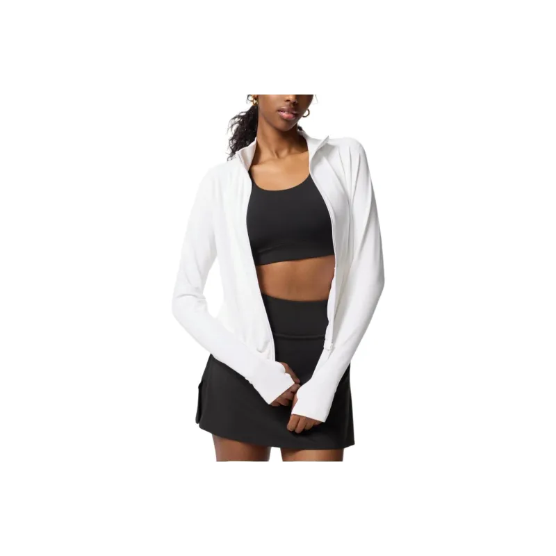 UNIQLO AIRism Mesh Series Jackets Coats Women's White-0