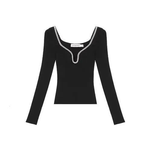 Self-portrait Knitwear Women's Black