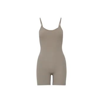 ARITZIA Golden BUTTER Essential 5' Romper Bodysuits Women's Turner Taupe/Turner Gray-Brown