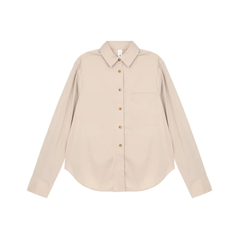 Lululemon Cotton Blend Shirt Women's-0