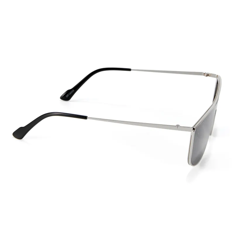 PLASTIC BRAIN Metal Irregular Shape Sunglasses Unisex-4