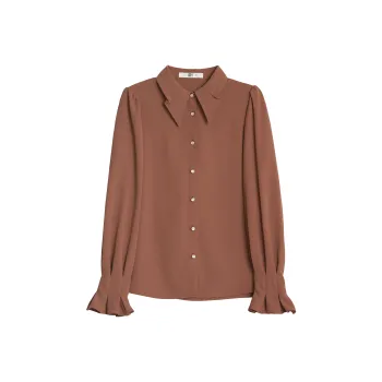 Mambe Shirts Women's Brick Red