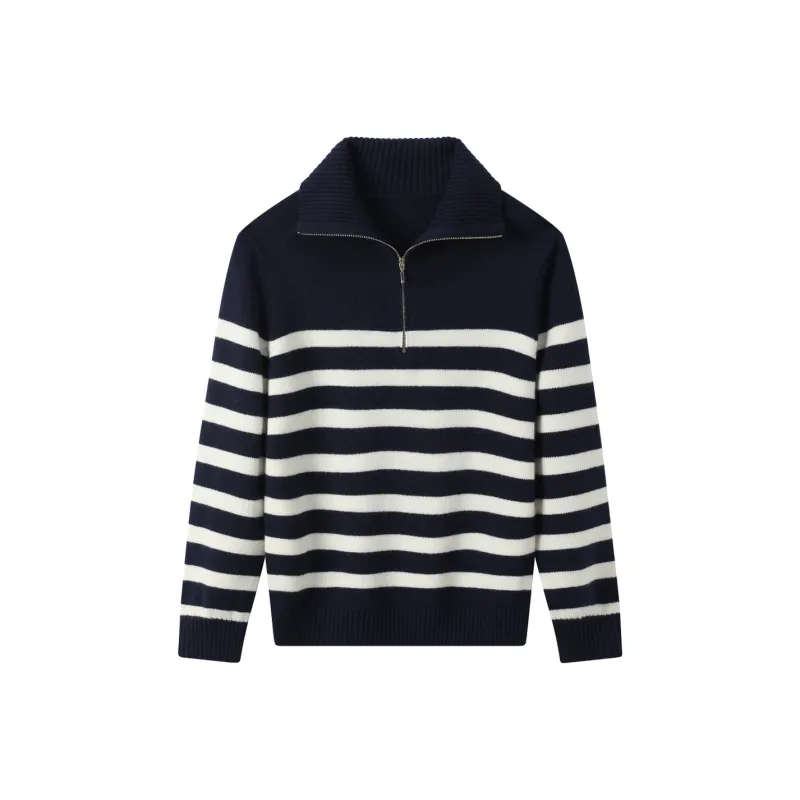 H YXIANG Cashmere Sweater Women's-2