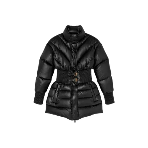 VERSACE JEANS COUTURE Baroque buckle Padded Jacket