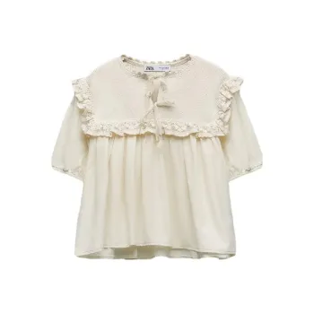 ZARA Knitwear Women's White