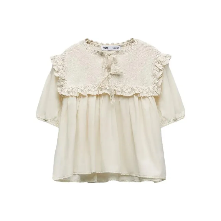 ZARA Knitwear Women's White-0